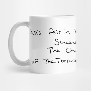 TTPD All is Fair in Love and Poetry Tay Swiftie Music Pop Album Mug